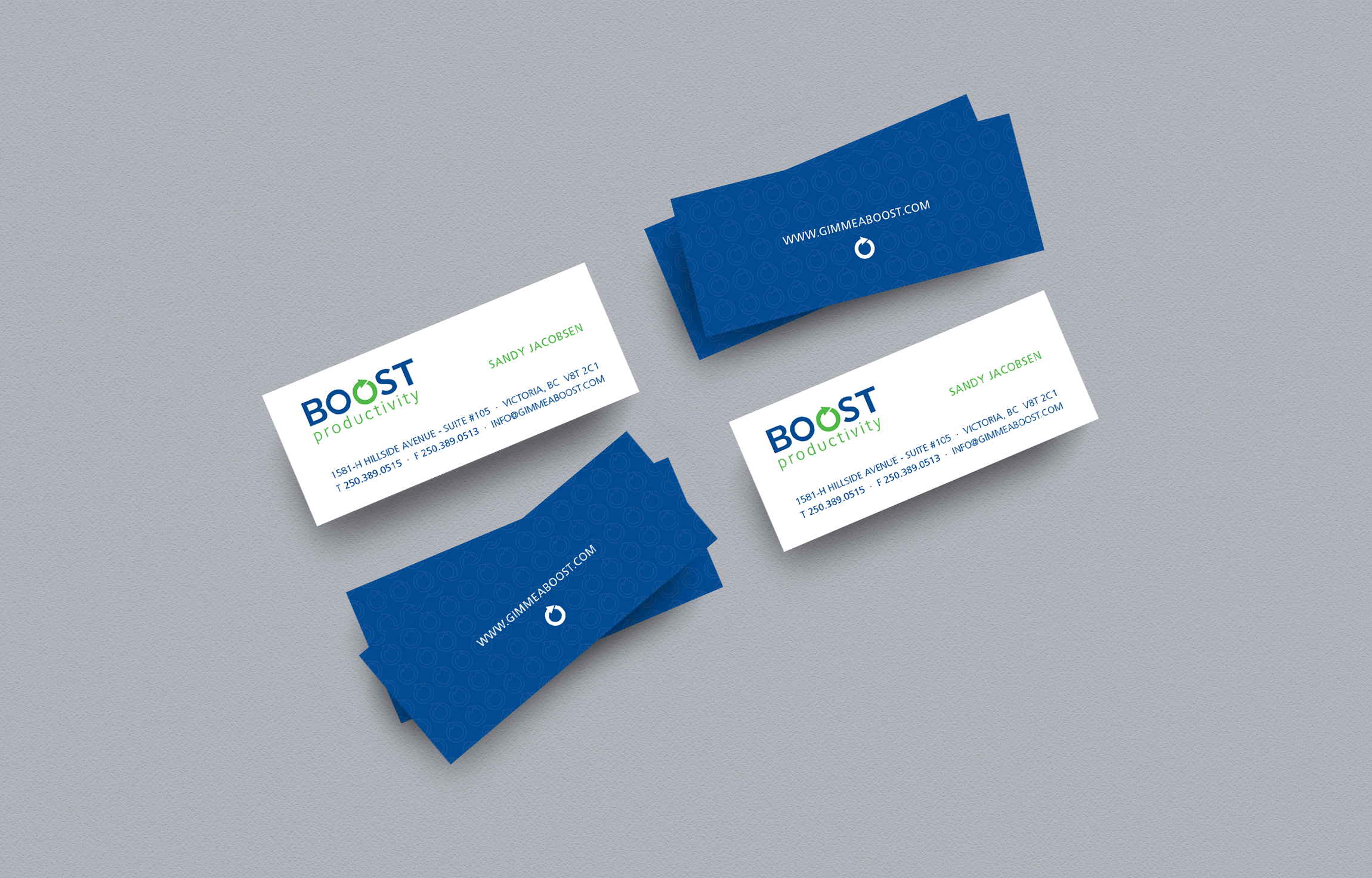 Victoria BC Business Card Design