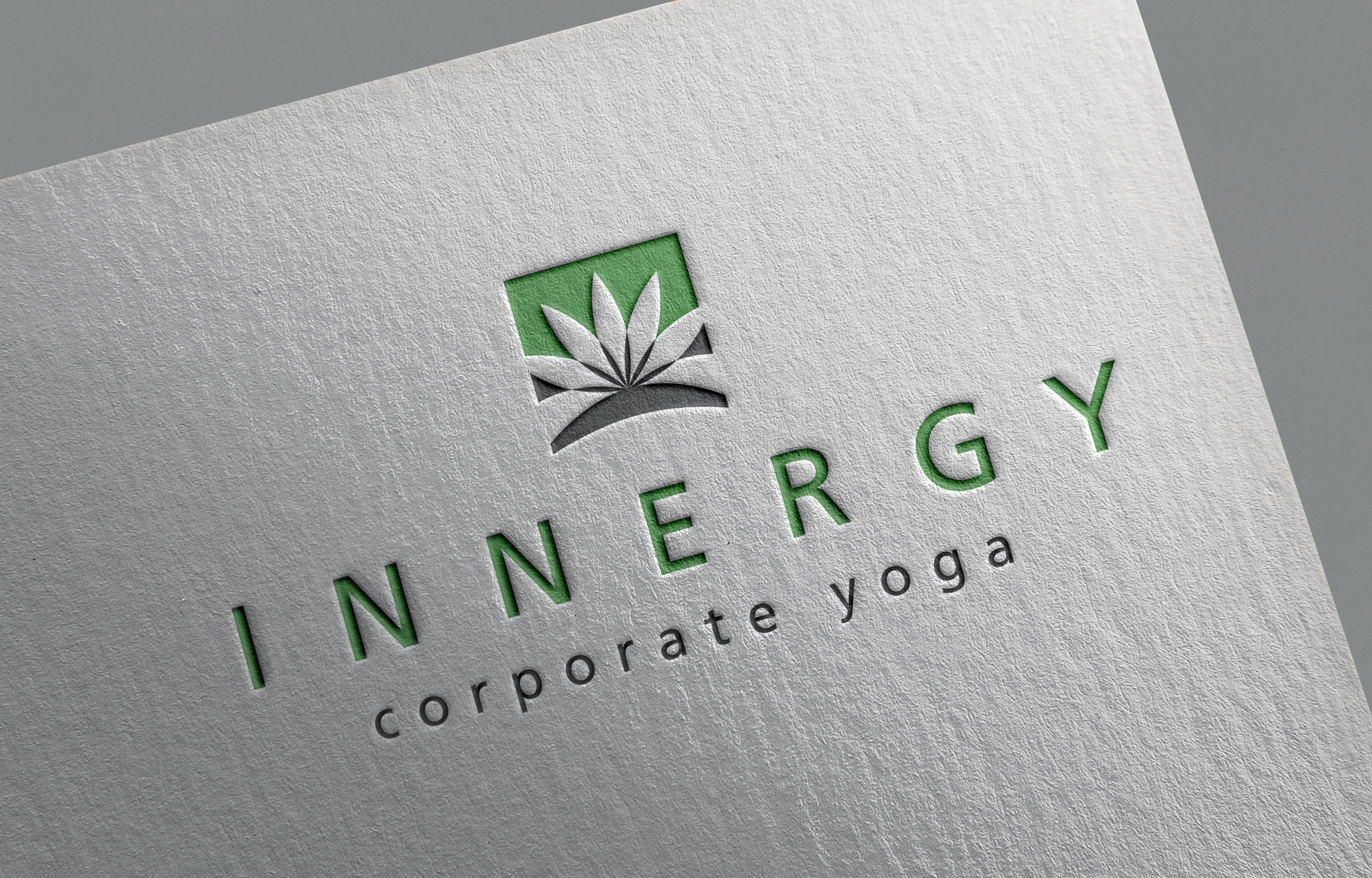Innergy Corporate Yoga Branding, Logo Design, Brand Identity