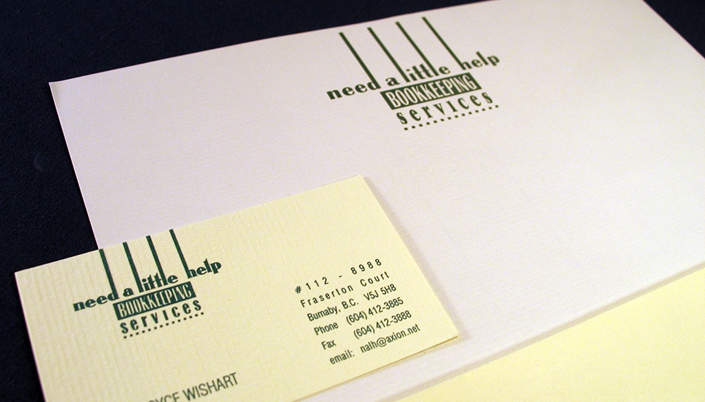 NALH Bookkeeping Services Branding Before Re-Design