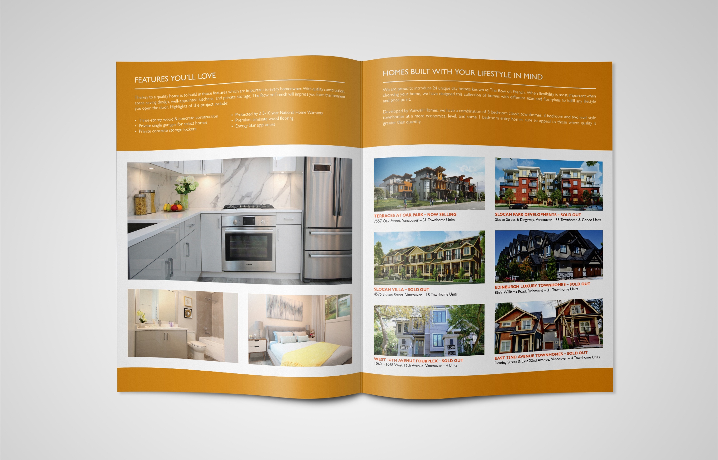 Vancouver Real Estate Project Marketing Brochure Design